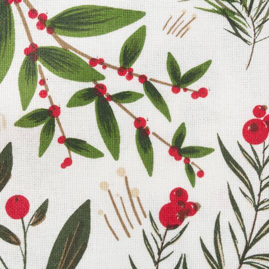 DII® Holiday Sprigs Printed Dishtowel Set